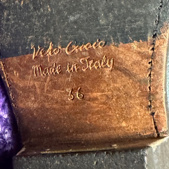 Golden Goose distressed blue western ankle boots in preowned condition 36 (6) - Picture 8 of 9